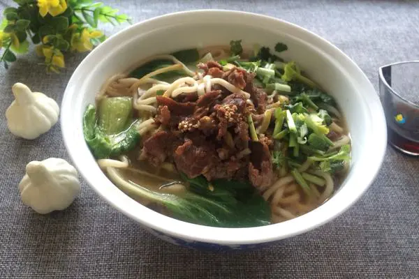 羊肉汆面