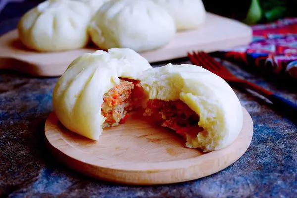 胡萝卜猪肉包子