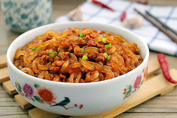 肉末粉条