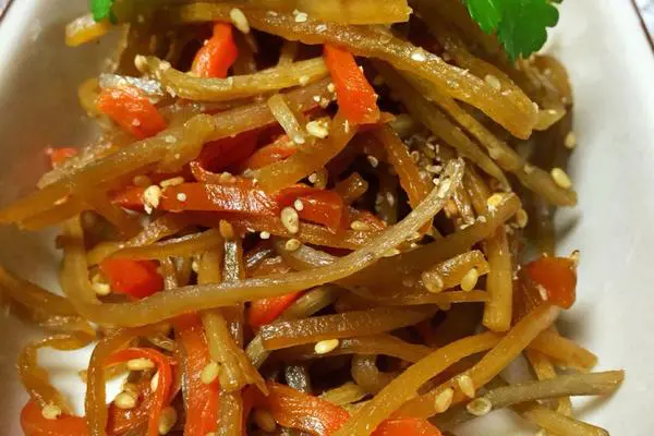 和风牛蒡料理