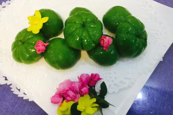 菠菜青团