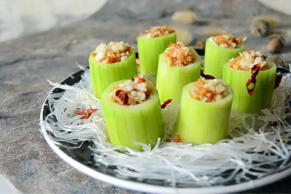 蒜蓉粉丝蒸丝瓜