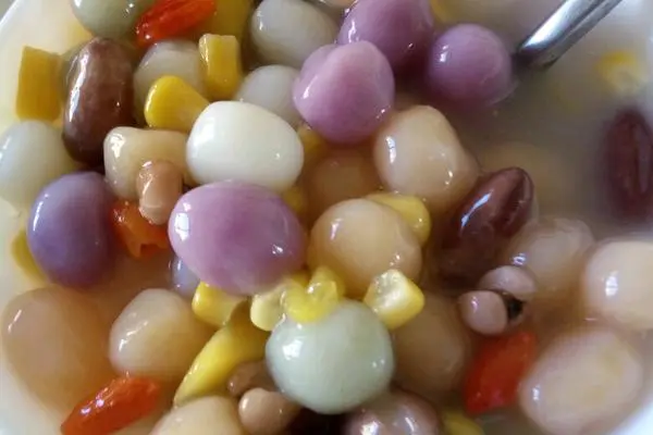 七彩小汤圆