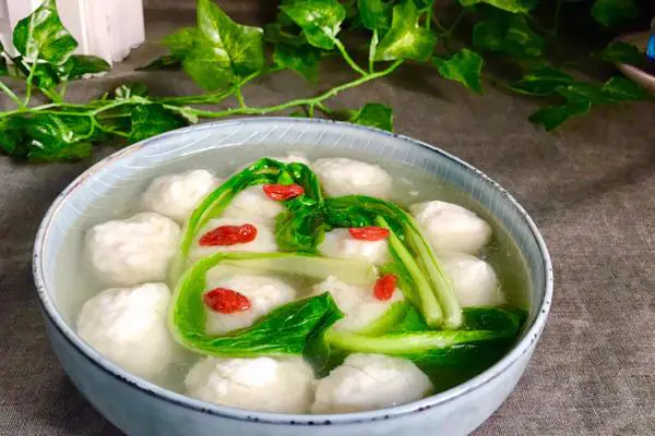 手工鱼丸汤