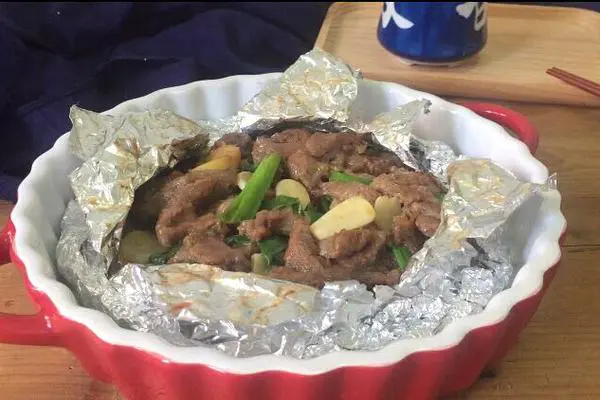锡纸牛肉