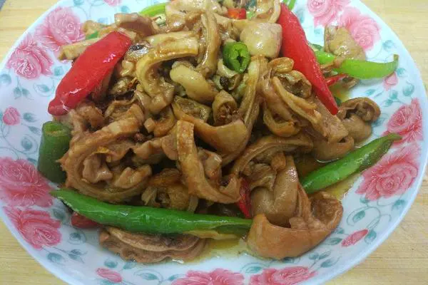 辣炒肥肠