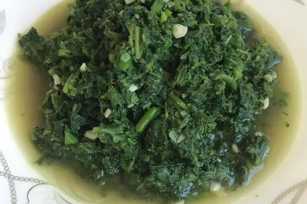 蒜末南瓜叶