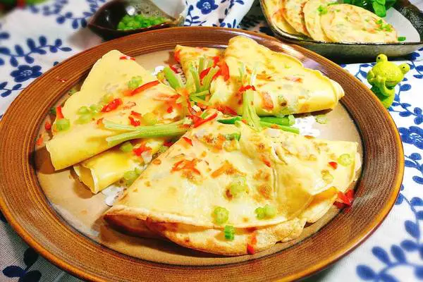 蔬菜鸡蛋煎饼
