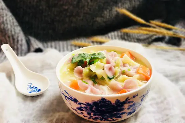 鸡汁蝴蝶面