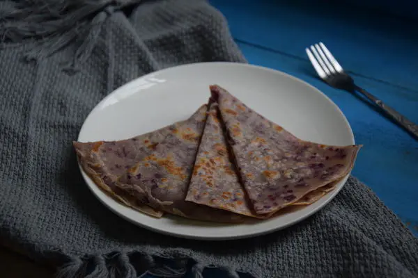 紫薯牛奶饼