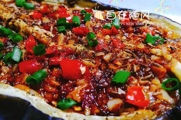 微波炉烤茄子