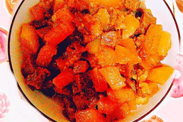 红烧味道――牛肉炖白萝卜