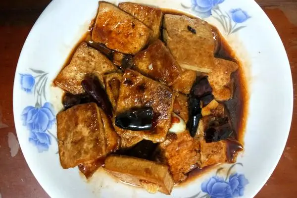 煎可口豆腐