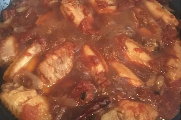 茄汁鸡翅