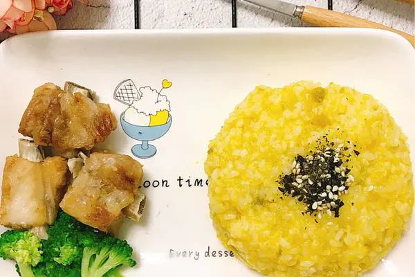 南瓜排骨饭