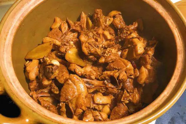 香焖鸭肉煲