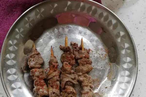自制羊肉串