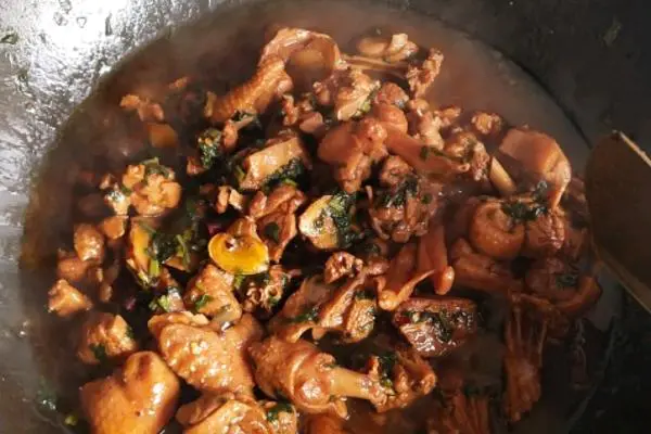 闷鸭肉