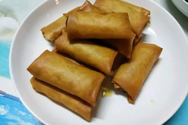 三鲜素春卷