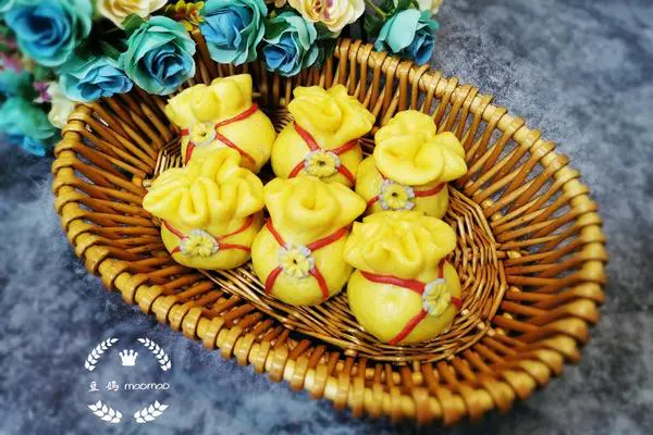 钱袋子豆沙包