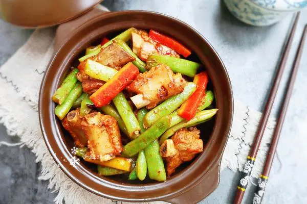 四季豆排骨