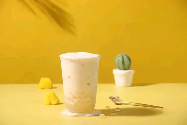 凤梨啵啵酸奶
