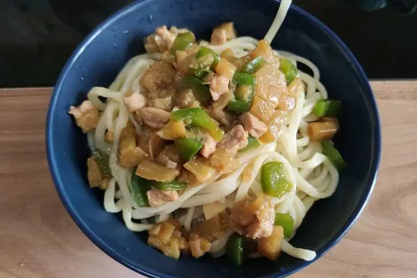 茄子肉打卤面