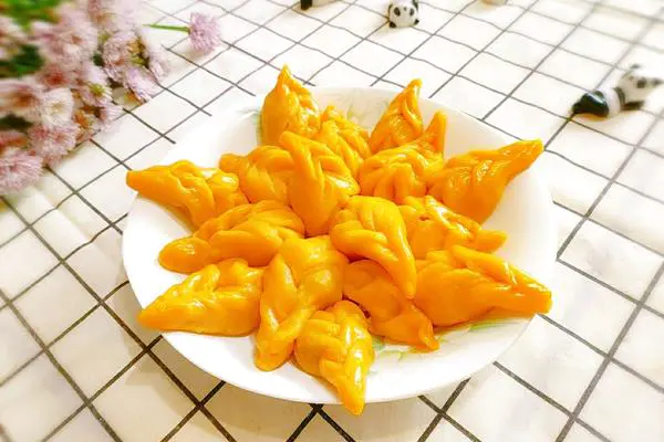 麦穗形蒸饺