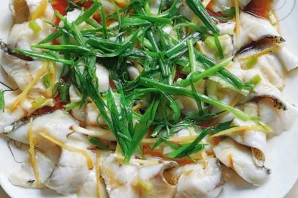  葱油鱼片