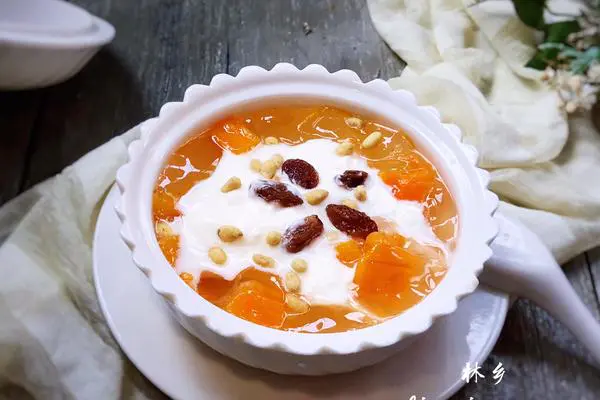 酸奶芒果冰粉
