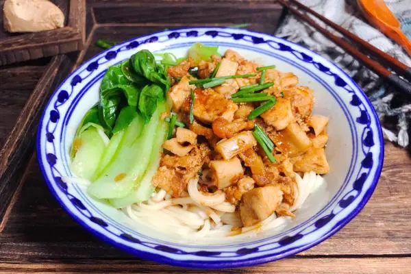 豆腐卤面