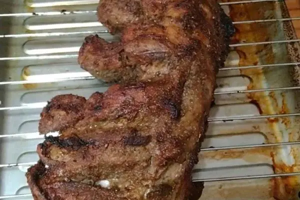 居家烤箱烤羊腿