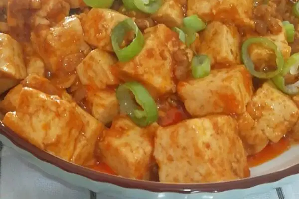 肉末酱豆腐