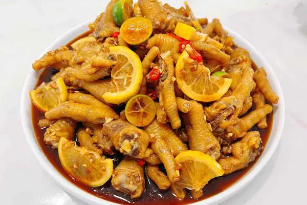 酸辣柠檬鸡爪