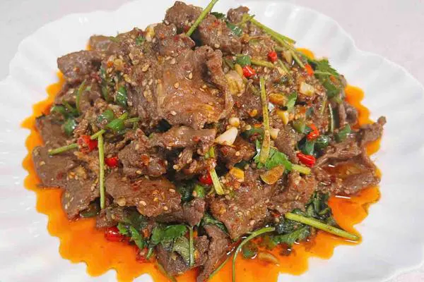 麻辣凉拌牛肉