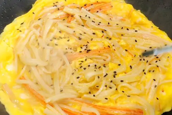 蟹柳滑蛋