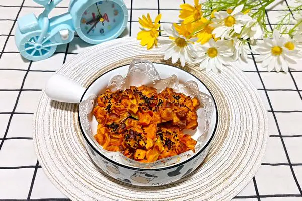 黑芝麻红薯饼