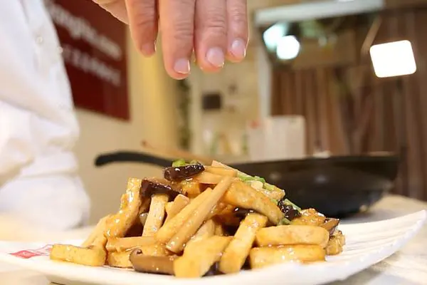 双色烧豆腐