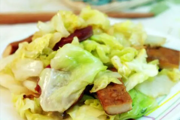 小炒圆白菜