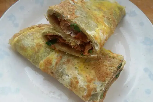 杂粮煎饼。