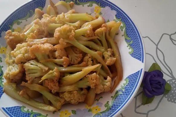 蚝油花菜