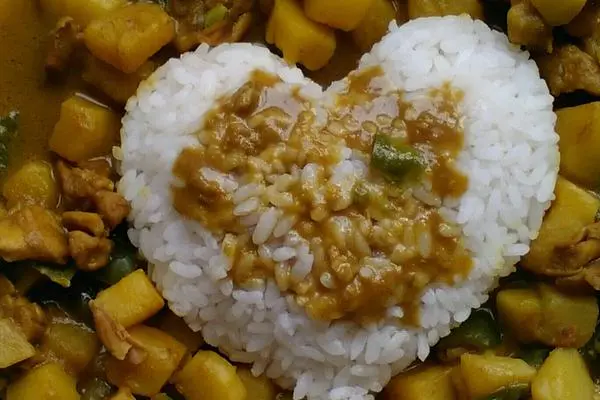 咖喱土豆鸡肉饭