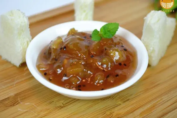 马鞭草奇异果果酱