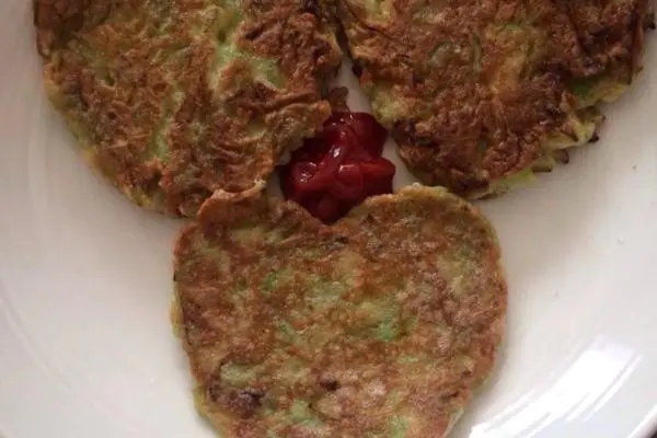 丝瓜鸡蛋饼