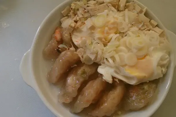 葱豆腐虾蛋(搭“四季黄金虾饺”)