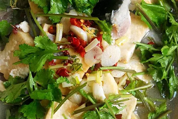 老豆腐炖麒麟鱼