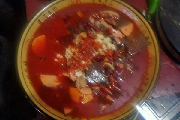 山城毛血旺
