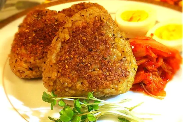 香煎饭团
