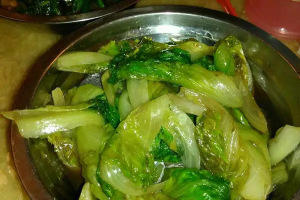 炒生菜技巧蚝油炒生菜