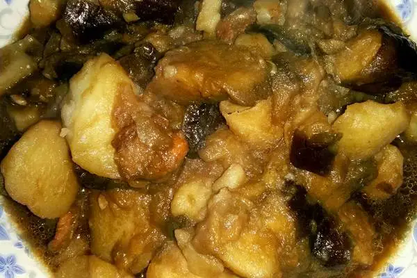 东北版土豆炖茄子